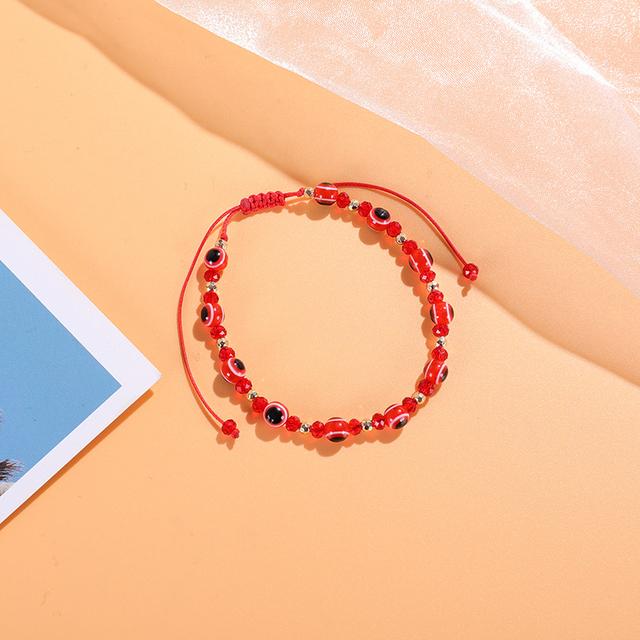 Charm Turkish Lucky Evil Eyes Bracelets for Women Handmade Braided Rope Jewelry