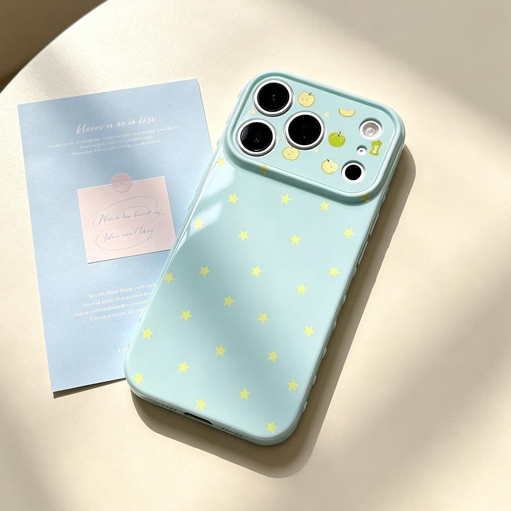 Светящаяся пентаграмма подходит для противоударного чехла для iPhone16/17Pro, новый защитный чехол Apple 17 для женщин