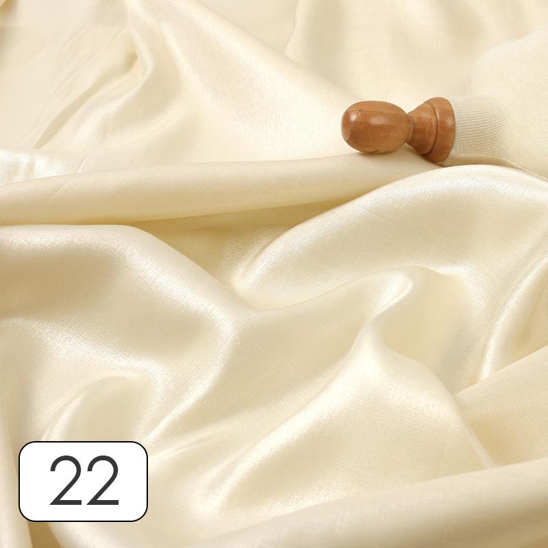 Цветная глазурь шелковый атлас градиентная ткань блестящая яркая шелковистая нежная атласная ткань для самостоятельного пошива свадебного платья рубашки материал