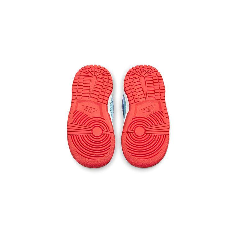Nike Dunk Low BT Chinese New Year — Детские кроссовки Firecracker Red Copa Hyper-Blue DD8480-446