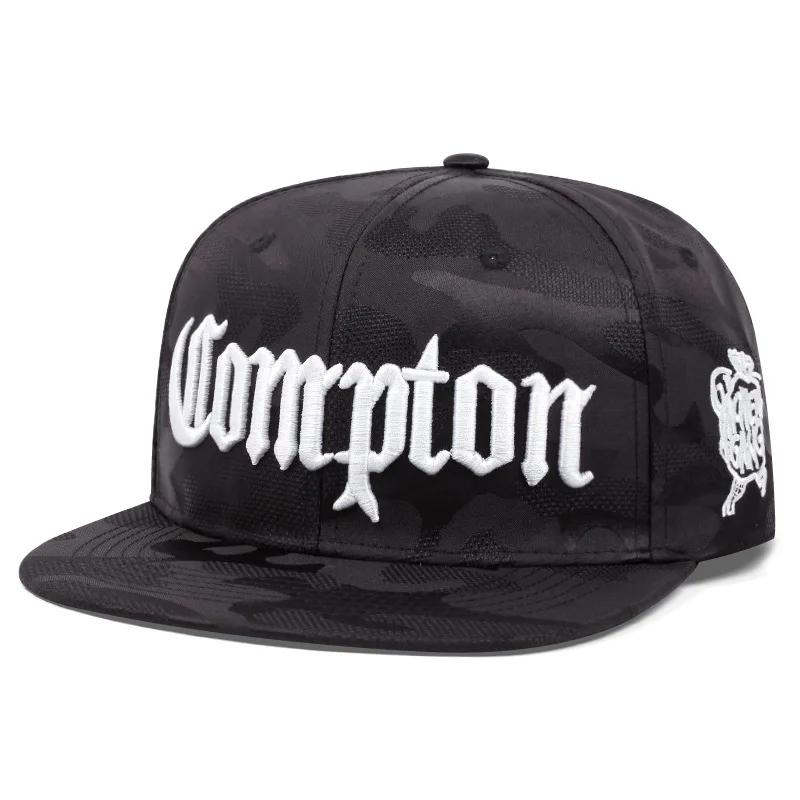 Модная Тракерная Кепка COMPTON с Вышивкой Унисекс Бейсболки для Женщин Мужчин Спорт Хип-Хоп Рыцарские Кепки Кепка Snapback Gorras Hombre