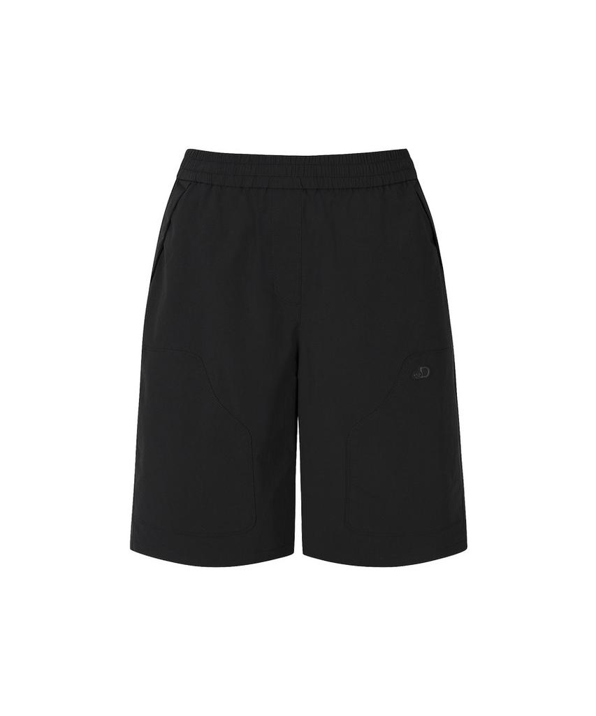 DISCOVERY EXPEDITION Women'S Freshvent Carpenter Bermuda Cargo Shorts (Black)
