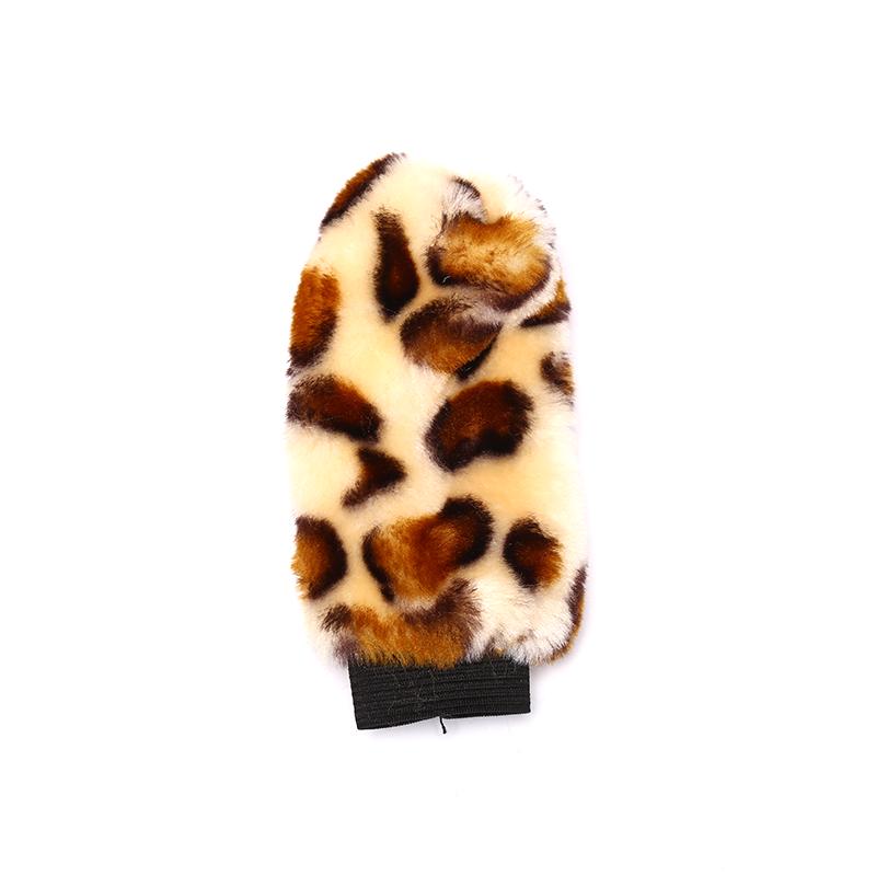 3 шт./компл. плюшевый чехол на руль с леопардовым пухом, зимние автомобильные аксессуары