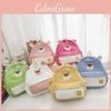 Little Bear Children Backpack Zipper Design Adjustable Shoulder Schoolbag Straps