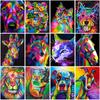 5D Diamond Painting Animal Diamond Art Full Round Drill New Arrival Diamond Embroidery Cross Stitch Sale Home Decoration