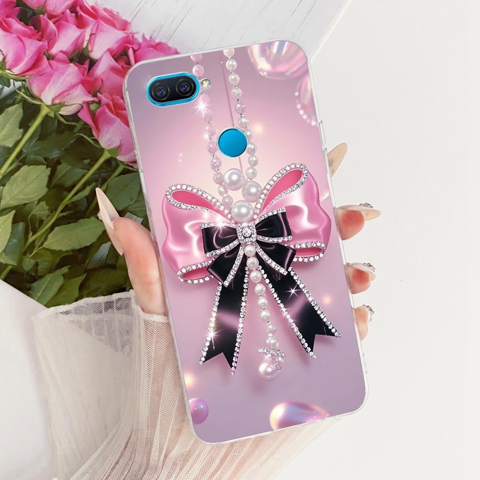Для Oppo A12 Прозрачный Чехол Эстетичный Роскошный Милый Модный Цветочный Забавный Расписной Корпус Для Oppo A 12 CPH2083 CPH2077