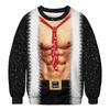 Funny Christmas Sweater Men Women Pullover Xmas Sweatshirt Ugly Graphic Y2k Sweatshirts for Holiday Party Loose Men's Clothing
