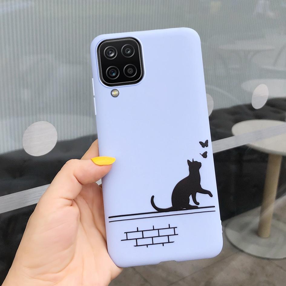 Чехол для Samsung Galaxy A12 Чехол для Samsung A42 5G Милое Сердечко Задняя крышка Fundas Для Samsung A 12 SM-A125F SM-A426B A 42 5G Чехлы для телефона