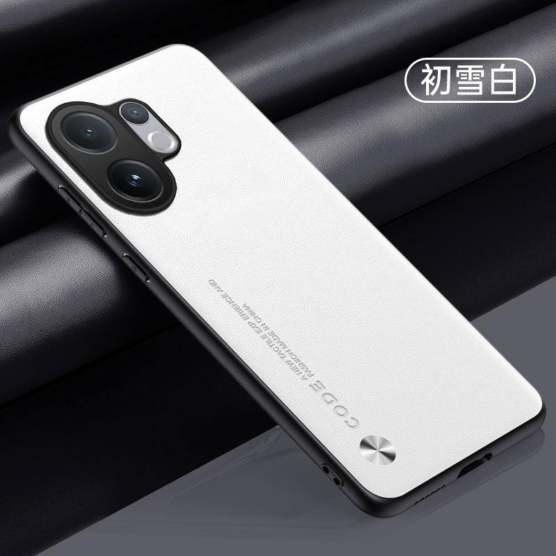 Подходит для чехла мобильного телефона VIVO S30Pro mini S20 простой кожаный V30 матовый V50 противоударный V40 защитный чехол