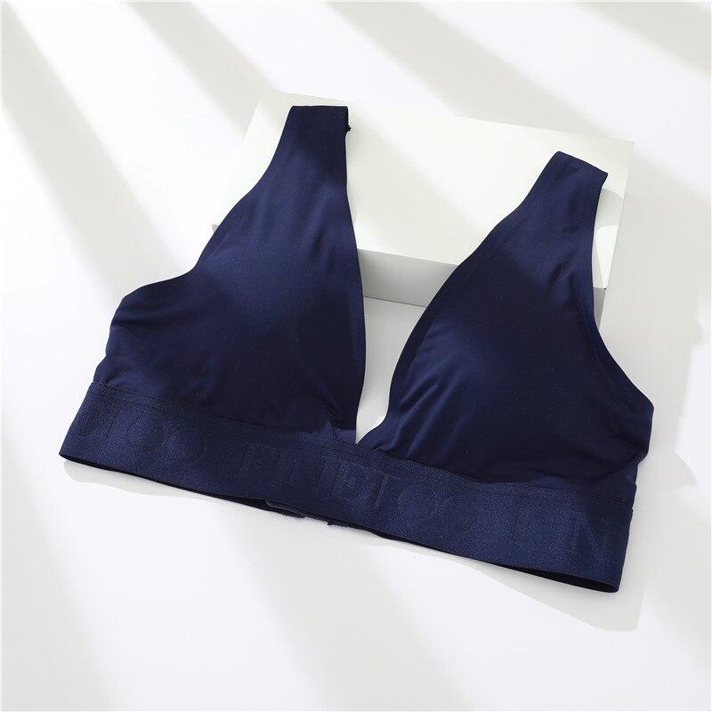 Push Up Bras for Woman V-Neck Bralett Tops Girls Underwear Sexy Backless Bras for Woman S-XL