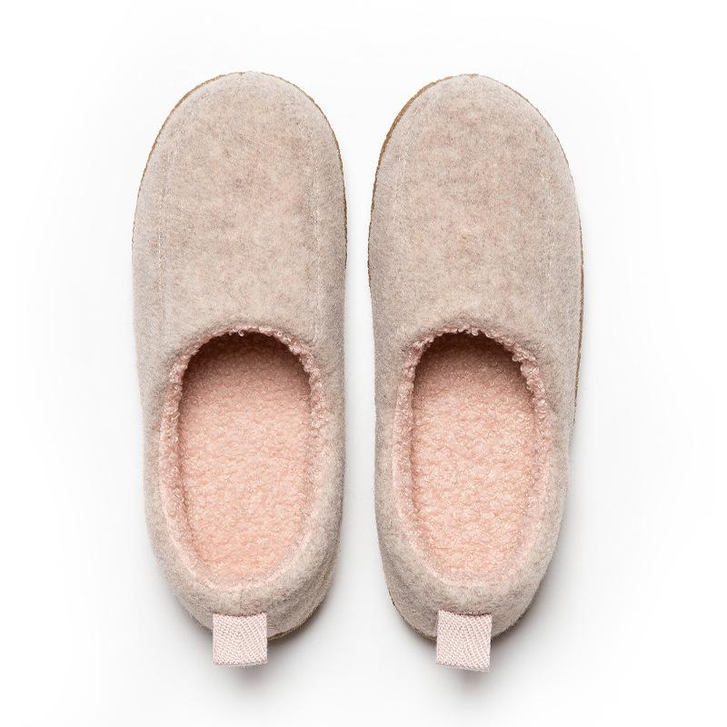 Fashion Shevalues Fluffy Fuzzy Women Slippers Lightweight Indoor House Shoes Winter Warm Female Slides Cotton Lining Warm Casual Slipper