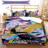 3pcs KPop Demon Hunters51 Cover Set - Personalized Name, HD Printed Bedding with 1 Cover and 2 Pillowcases - Perfect for Home Decor, Easy Care