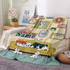Custom Name Dogs Names blanket for Couch & Bed, Plush Cozy Fuzzy Blanket Super Soft & Warm Blankets for Fall and Winter. 090832