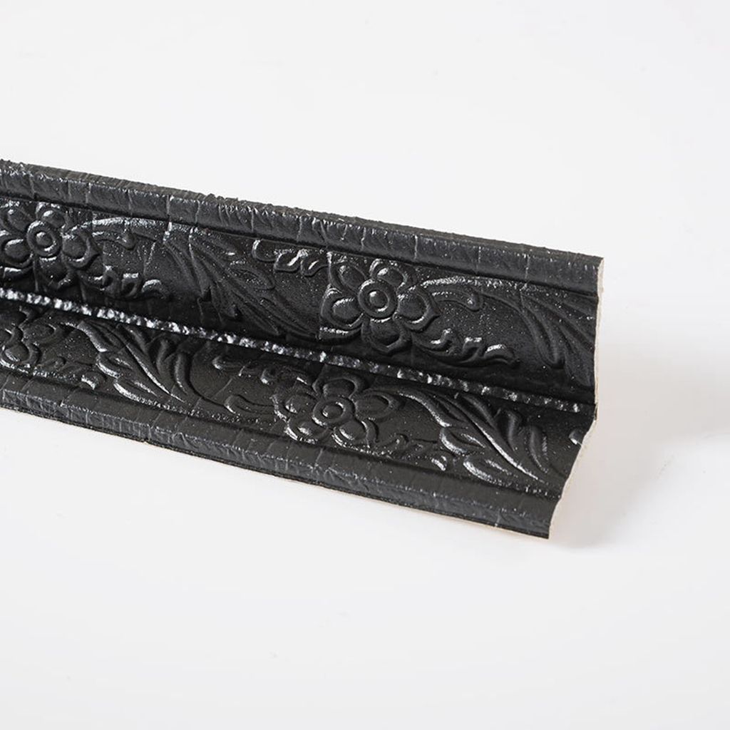 Self-adhesive Embossed Edge Strip Stickers Wall Sticker Corner Wallpaper Wall Waist Line