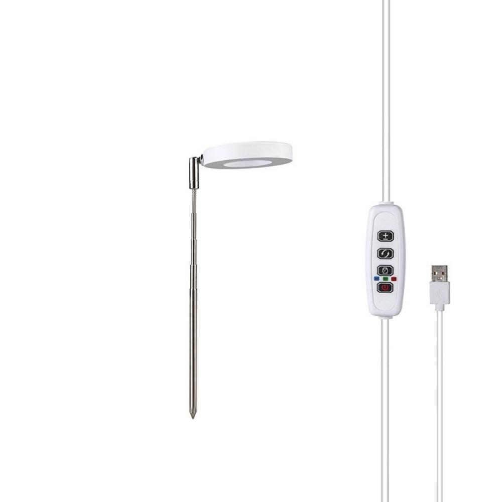 Регулируемая по высоте лампа для выращивания растений с основанием 1/2/3/4 головки потолочная кольцевая лампа для выращивания растений Главная