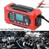 Intelligent LED Display High Power Smart Car Battery Charger 12V/6A Multifunctional Pulse Repair Battery Charging For Motorcycle SUV Truck