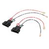 4-Pin Car Speaker Wire Harness Adapter Plug For VW Passat Polo Scirocco CC Golf Jetta Beetle Rabbit MkI Toledo Ibiza