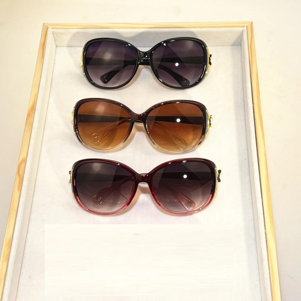 2 шт. модные большие солнцезащитные очки женские пластиковые женские большие оправы градиентные солнцезащитные очки UV400 gafas de sol mujer