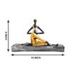 Yoga Lady Home & Office Decor Showpiece