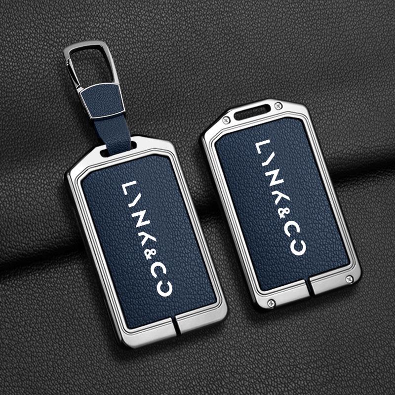 Чехол для ключа автомобиля Lynk & Co - Высококачественная защитная подвесная сумка с пряжкой против падения