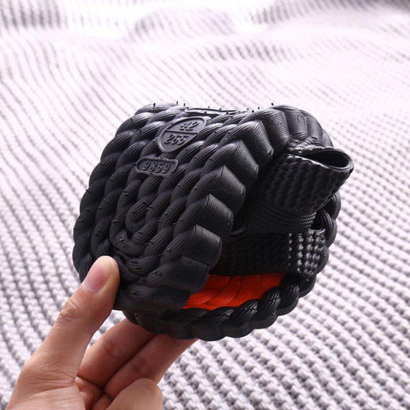 Нескользящие тапочки с дезодорантом для мужчин, летние домашние массажные сандалии и тапочки для отдыха в помещении, мужская верхняя одежда