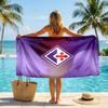 Полотенце для пляжа Fiorentina FC, быстросохнущее, из микрофибры, впитывающее, портативное, для путешествий, для плавания