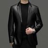 New Autumn and Winter Men's Sheepskin Leather Jackets and Leather Suits, Casual Men's Jackets, Versatile
