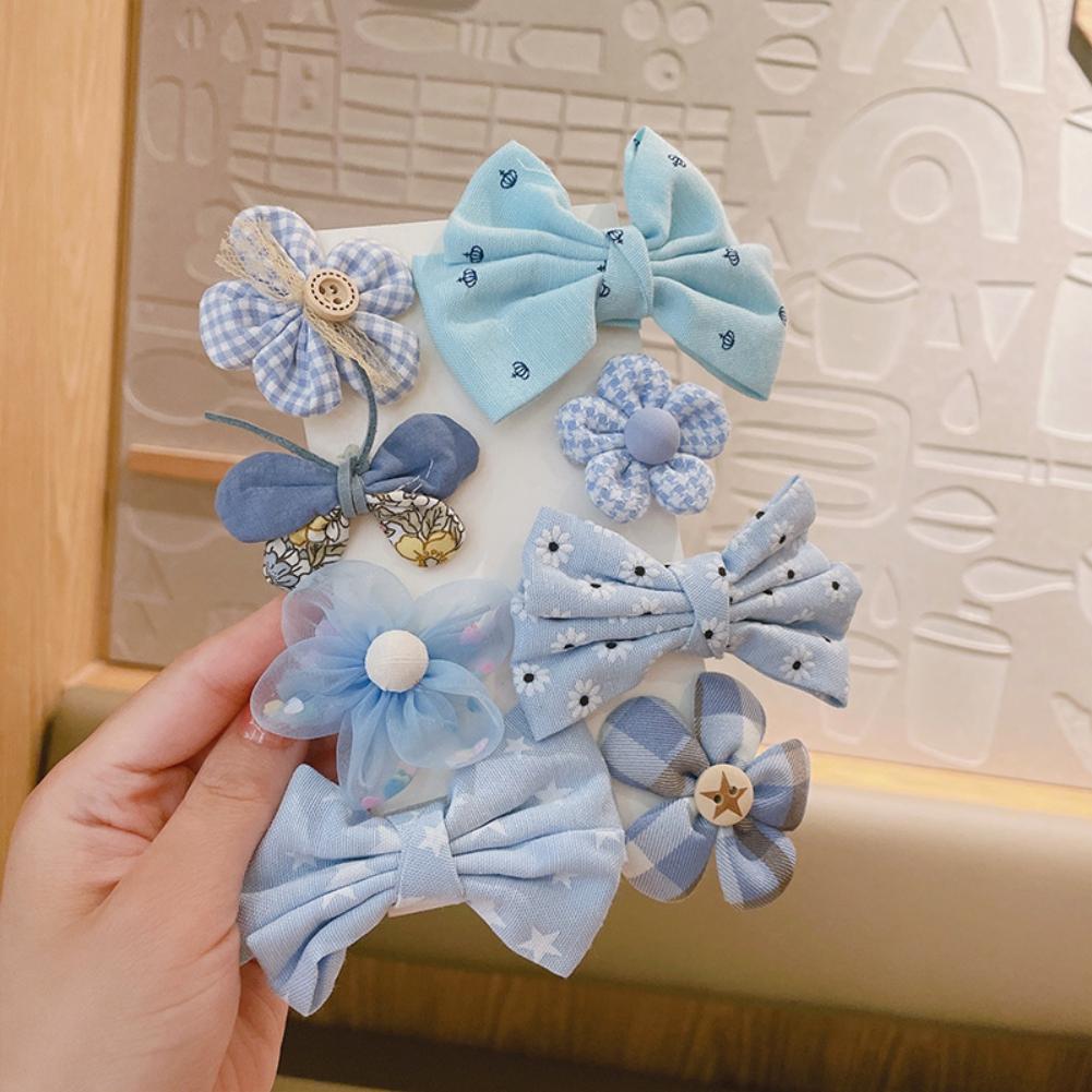 Детская заколка для волос 8 шт./компл. детские заколки для волос с бантом головные уборы BB зажим аксессуары для волос