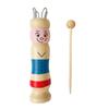BEPAN Wooden Doll French Knitter Kids DIY Craft Knitting Tool Pom Pom Maker Yarn Set Handmade Supplies DIY Knitting