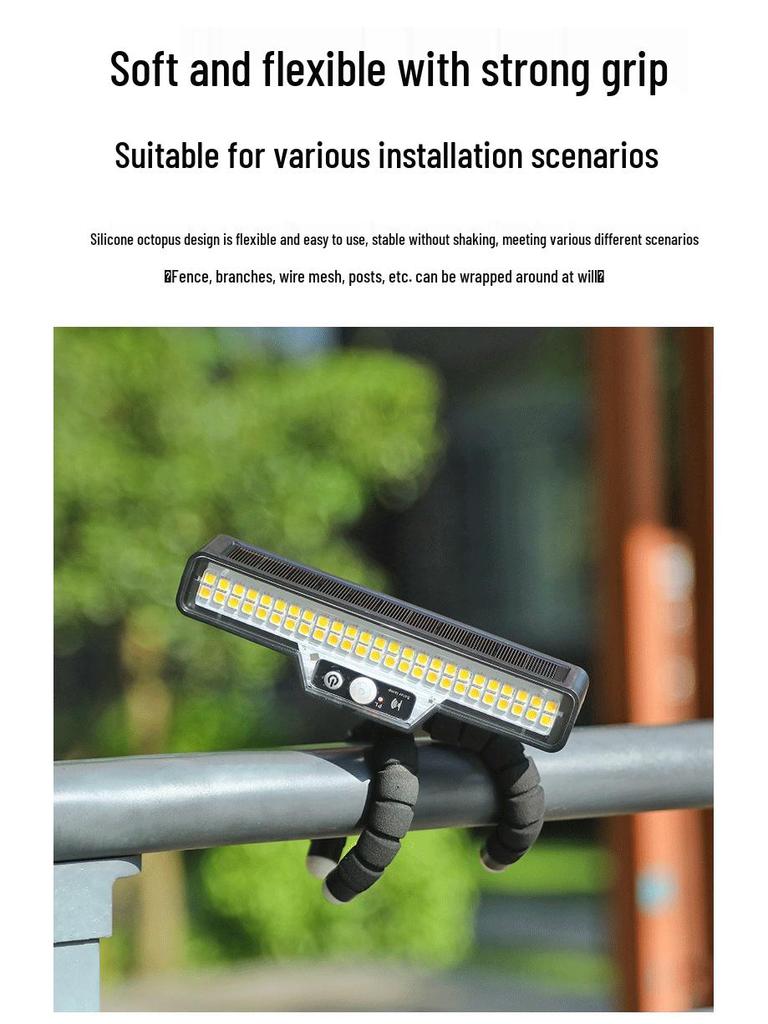 Сверхяркий прожектор с солнечным датчиком для улицы, сада и фермы