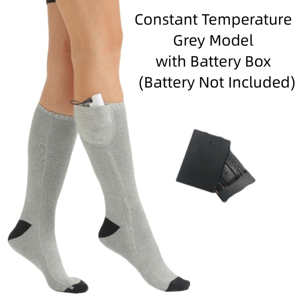 Fast Heating Winter Electric Heated Socks Thermal Insulation Men's Thermal Stockings Outdoor