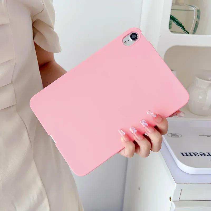 Чехол для iPad 2026 A19 A16 Pro M5 11 12.9 13 дюймов mini Air 8 4 5 6 7 9 10-го 11-го 12-го Поколения M4 M3 M2 ТПУ Мягкий Силиконовый Чехол