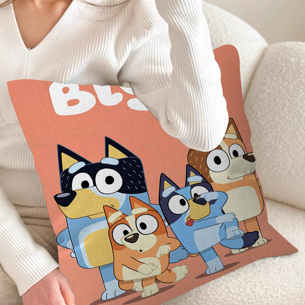 Мультяшная B-Блуи Стич Счастливый Дракон Наволочка Чехол на Подушку для Дивана Декор Комнаты Подарок для Детей