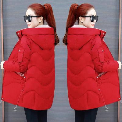 Зимнее женское пальто с капюшоном, стеганая куртка, теплая, облегающая, большого размера, модная, бесплатная доставка, оптовая продажа