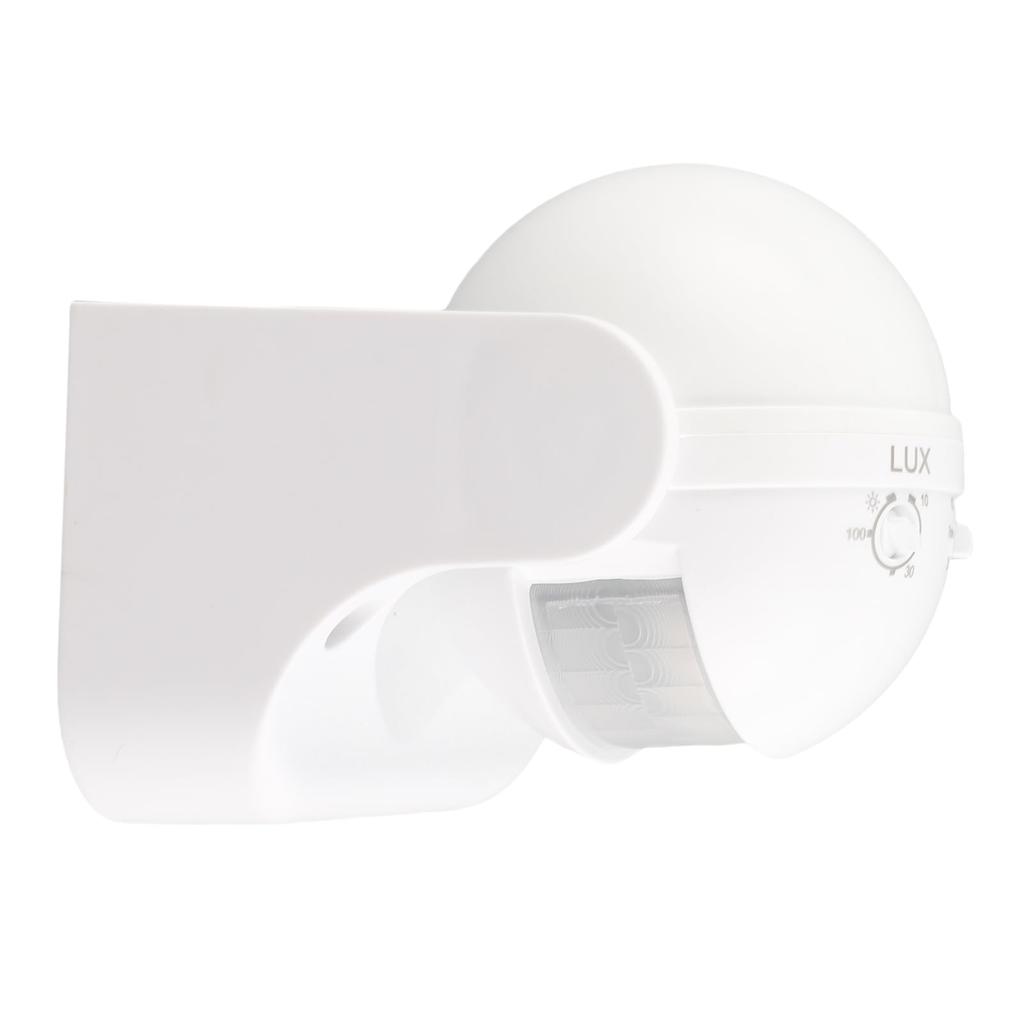 DOACT Датчик движения Датчик света ПВХ 6 IP44 Для наружного использования Датчик, Выключатель, Выключатель, Материал, 8.5 9.5см, Компактный, Регулируемый, Водонепроницаемый,