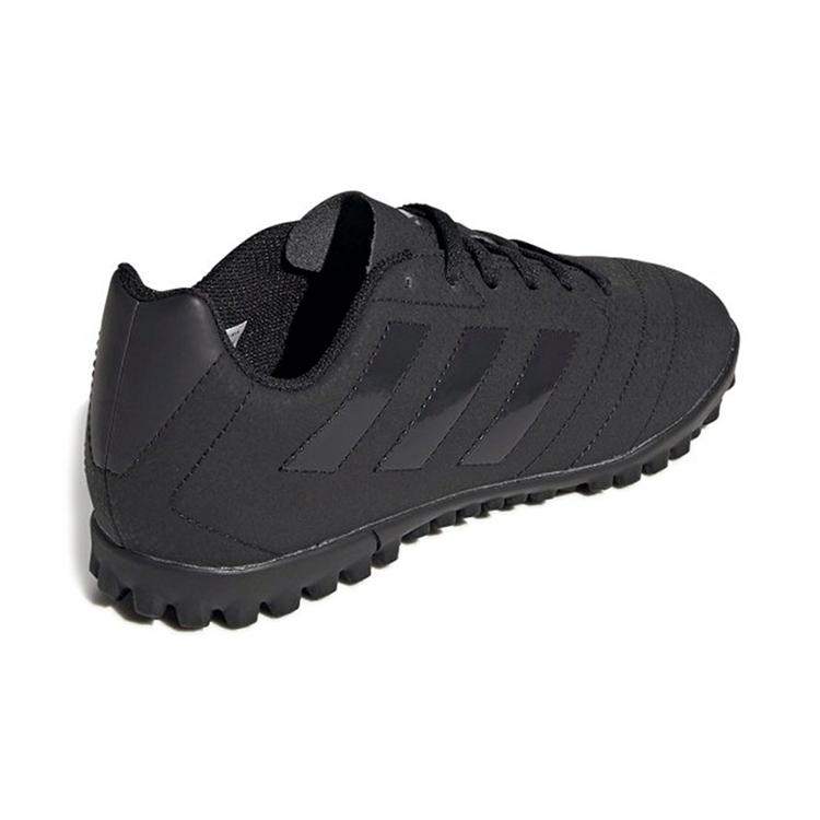 adidas VII TF Скользкие Устойчивые к истиранию Низкие Детские Футбольные Бутсы Черные Детские FV8708