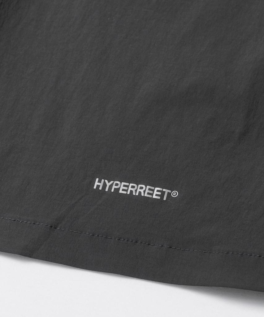 HYPERREET Men'S Hylon Active Short Sleeve Oversized Shacket [Slate Gray]_Hg2Sh050