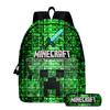 Школьная сумка Minecraft Детский рюкзак Рюкзак с мультяшными персонажами Пенал