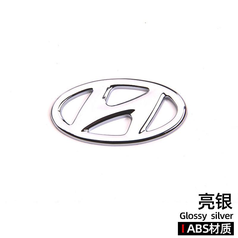 Wdjnt5 Стиль автомобиля ABS Наклейка на центр руля автомобиля Для Hyundai Tucson SANTAFE SONATA ACCENT Elantra Значок Эмблема Наклейка Аксессуар