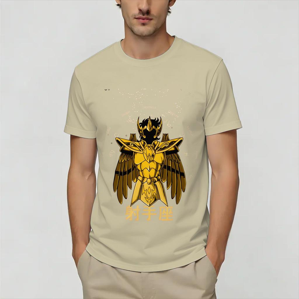 Ikki Saint Seiyas TShirt Summer Pure Cotton TShirts For Unisex Hipster Design Tee Shirt ShortSleeve Streetwear Tees