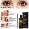 3pcs Castor Oil Eyelash Growth Serum Longer Fuller Eyelash Enhancer Treatment Nourishing Hair Lifting Eyebrow Lashes Essence