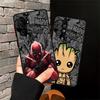 Чехол для телефона Marvels Spider-Man Groot для Samsung Galaxy A16 A17 A52 A15 A56 A55 A34 A36 A52S A72 A53 A73 A33 A14 A23 A35