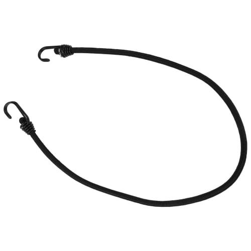 SK11 (SK11) Rubber Rope J-hook On Both Ends Round Rubber Type 10mm X 90cm SKG-R1090BK