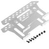 2Pcs Side Pedal Plates Step Running Boards Foot Plate for 1/10 Axial SCX10 RC Crawler Car Upgrades Parts Body for Shell