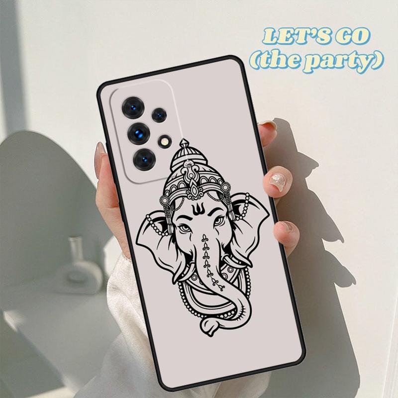 Чехол для телефона 'Слон Ганеша' Для Samsung Galaxy A42 A31 A40 A51 A71 A32 A80 A91 A52 A72 A73 A20e A21S A50 A70 A11 A12 Обложка