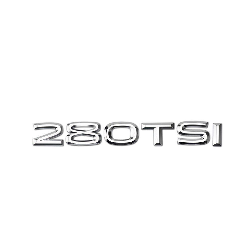 230TSI 280TSI 330TSI 380TSI автомобильный логотип наклейка багажник эмблема значок наклейка для гольфа Touareg Jetta Passat CC Vento Bora Beetle Polo