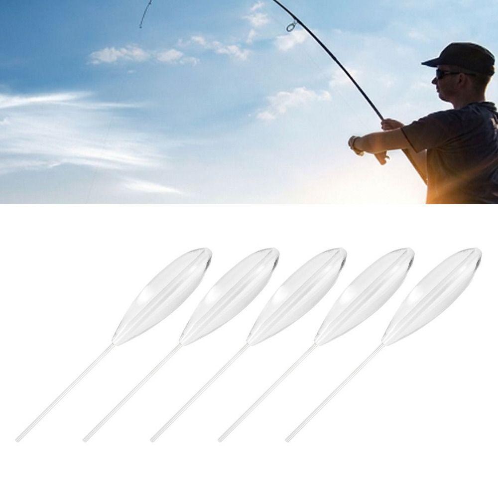 5PCS 5g/10g/15g/20g Sinking Fishing Floats Acrylic Casting Bobbers Fishing Bobbers Fish Detection