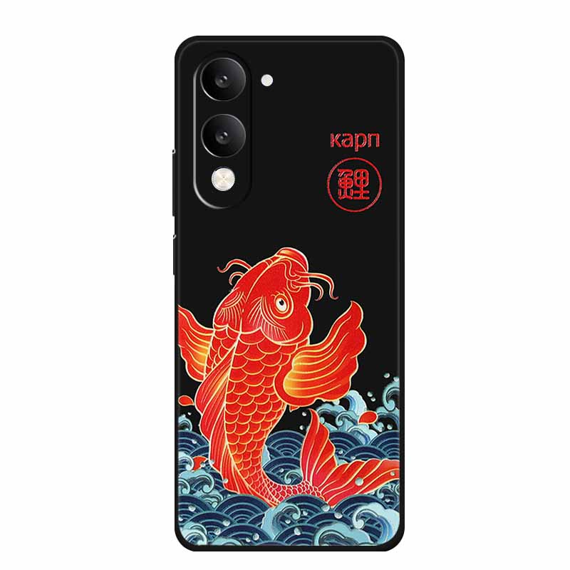 3D Тисненый Чехол Для Vivo iQOO Z10 Lite Чехол Для Телефона Coque Цветы Силиконовый Мягкий Задний Чехол Для Vivo Y29S Y29T Y19s GT 5G Чехол Funda