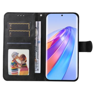 Для Honor X40 5G/X9a 5G/Magic5 Lite 5G Чехол для телефона из ПУ кожи Подставка Кошелек Текстура теленка Обложка для смартфона