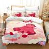 Luxury New 3D Print Cartoon Bee PuppyCat Bedding Set Duvet Cover Bed Set Quilt Cover Pillowcase Queen Boys Adult Bedding Set